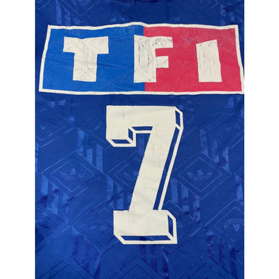 Maillot football vintage Coupe de France TF1 #7 - Adidas - Coupe de France