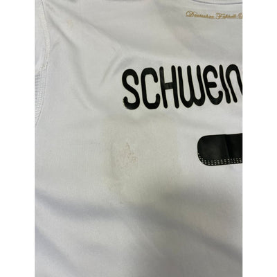 Maillot football vintage domicile Allemagne #7 Schweinstenger saison 2010-2011 - Adidas - Allemagne