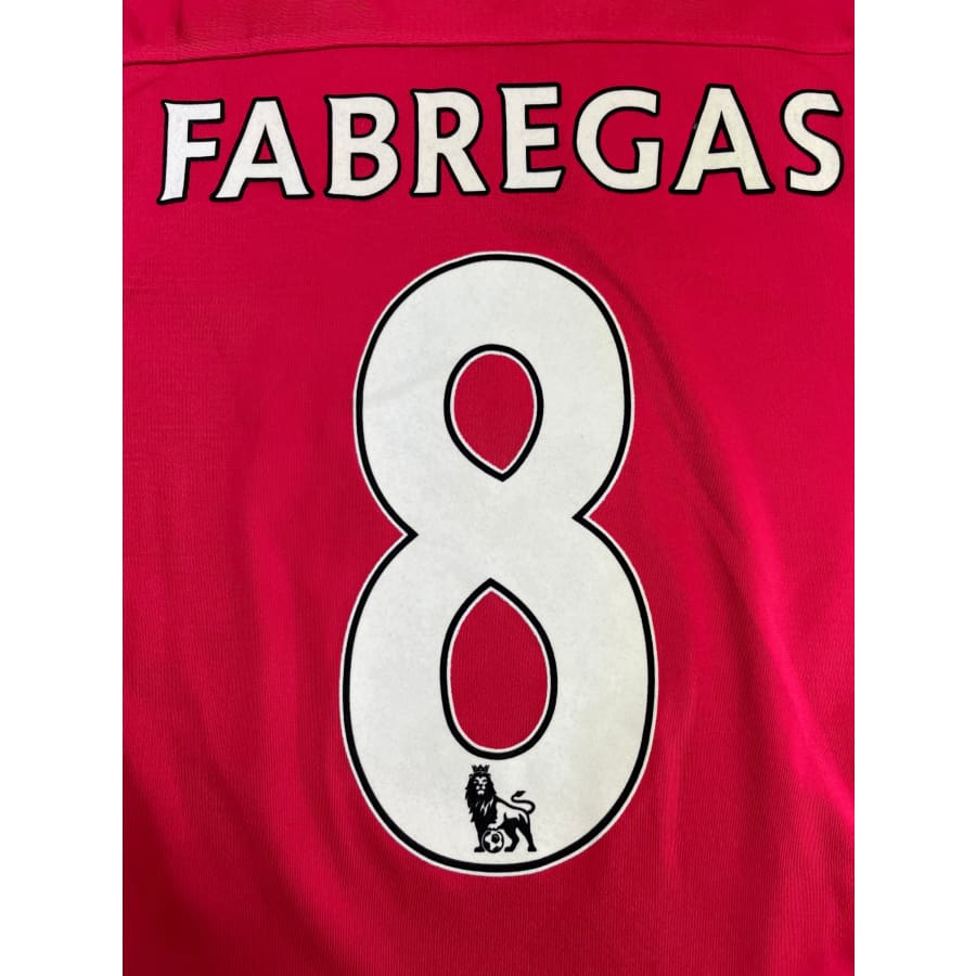 Maillot football vintage domicile Arsenal #8 Fabregas saison 2010-2011 - Nike