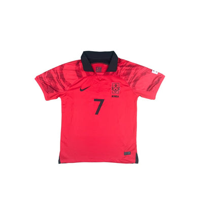 Maillot football vintage domicile Corée du Sud #7 H M Son saison 2022-2023 - Nike - Sud Coréen