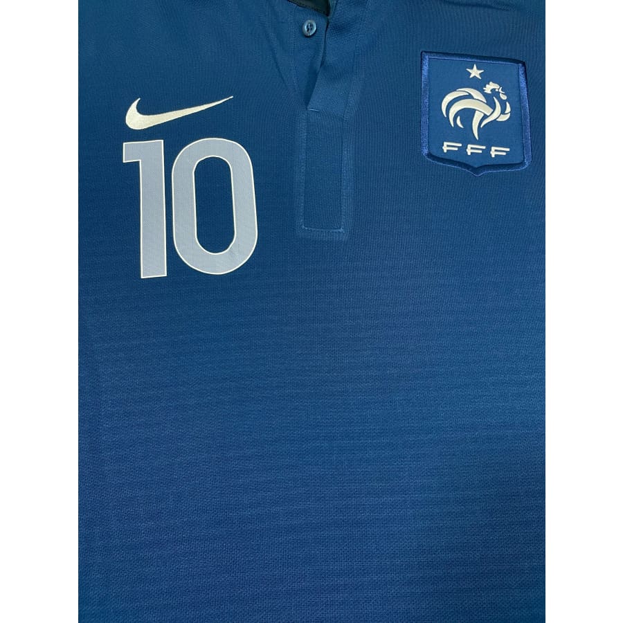 Maillot football vintage domicile Equipe de France #10 Benzema saison - Nike - Equipe de France
