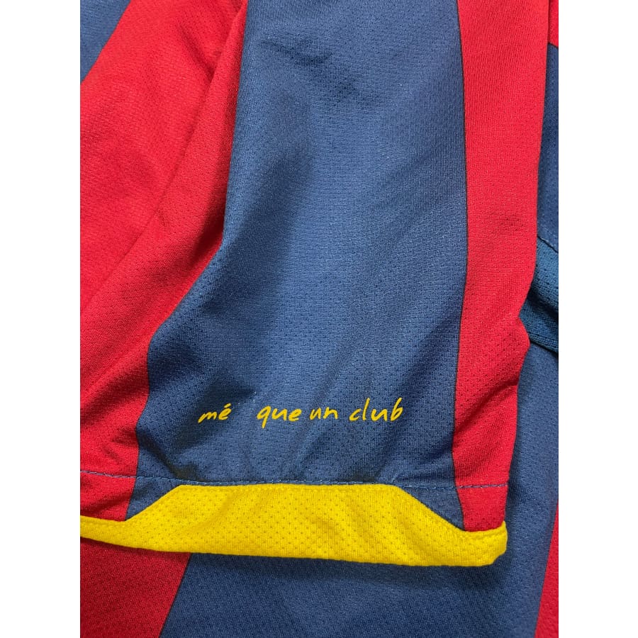 Maillot football vintage domicile FC Barcelone #21 Henri saison 2010-2011 - Nike - Barcelone