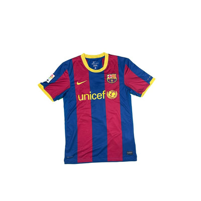 Maillot football vintage domicile FC Barcelone #21 Henri saison 2010-2011 - Nike - Barcelone
