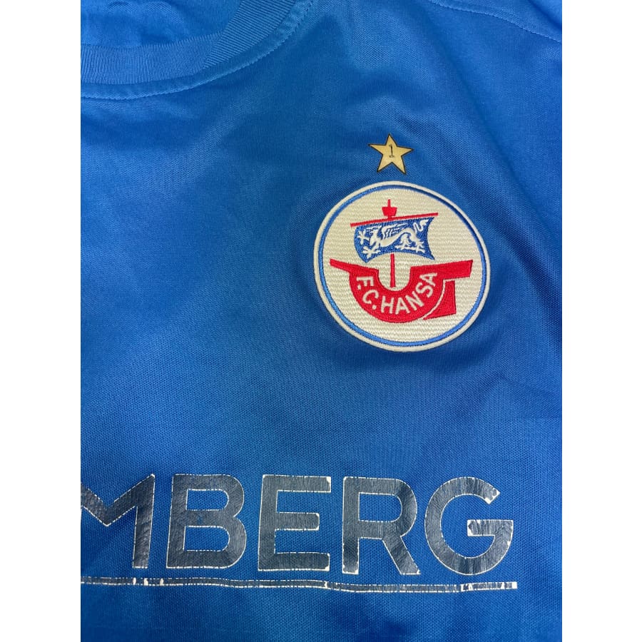 Maillot football vintage domicile FC Hansa #33 DEFFGE - Nike - FC Hansa