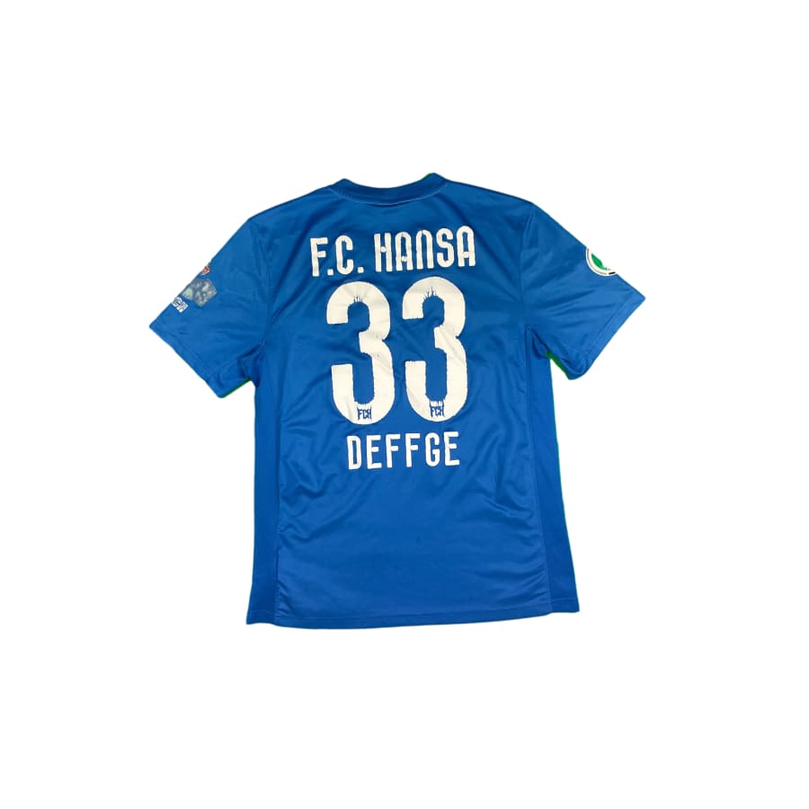 Maillot football vintage domicile FC Hansa #33 DEFFGE - Nike - FC Hansa