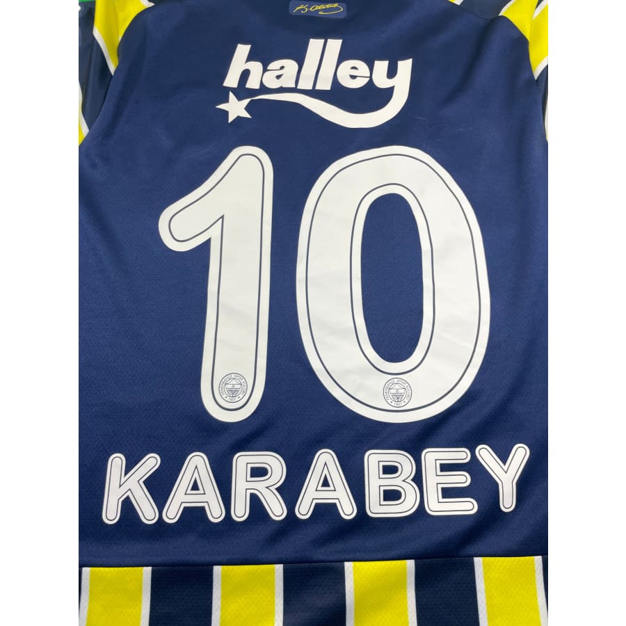 Maillot football vintage domicile Fenerbahce #10 Karabey saison 2022-2023 - Puma - Fenerbahce
