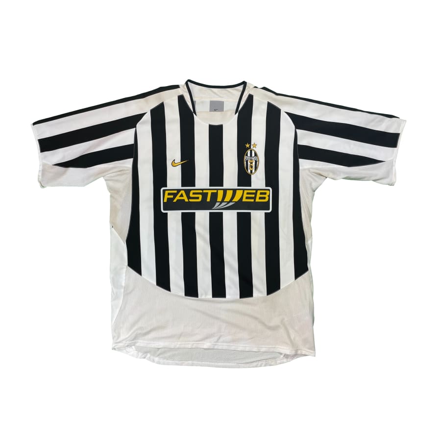 Maillot football vintage domicile Juventus FC #10 DEL PIERO saison - Nike