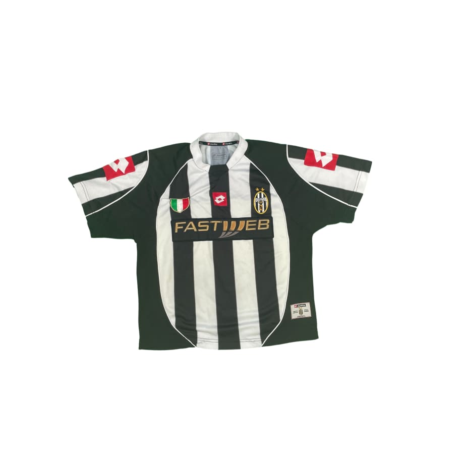 Maillot football vintage domicile Juventus FC saison 2002-2003 - Lotto - Juventus FC