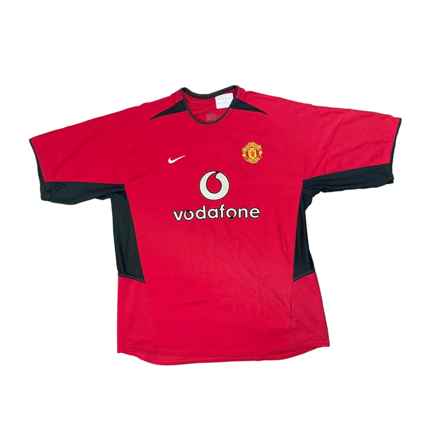 Maillot football vintage domicile Manchester United #7 Beckham saison 2002-2003 - Nike - Manchester United