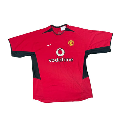 Maillot football vintage domicile Manchester United #7 Beckham saison 2002-2003 - Nike - Manchester United