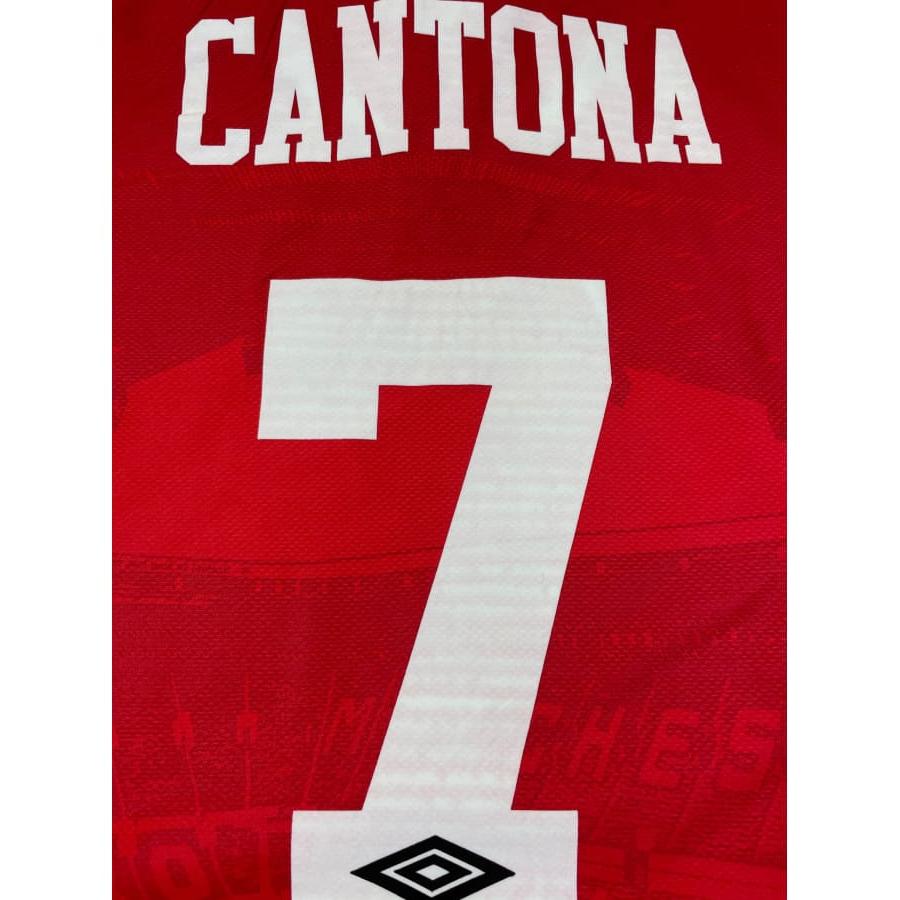 Maillot football vintage domicile Manchester United #7 Cantona saison 1994-1995 - Umbro - Manchester United