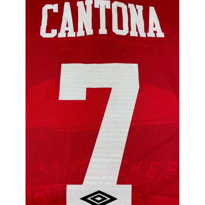 Maillot football vintage domicile Manchester United #7 Cantona saison 1994-1995 - Umbro - Manchester United