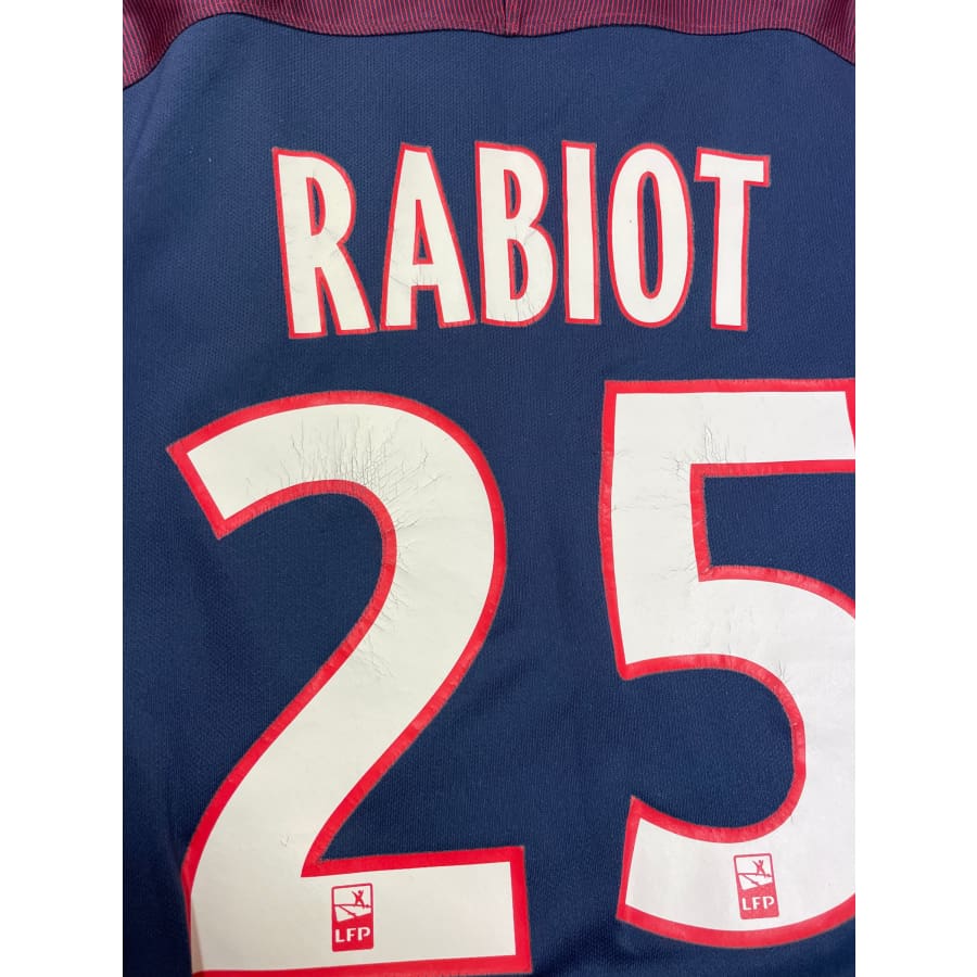 Maillot football vintage domicile Paris Saint Germain #25 Rabiot saison - Nike Saint - Germain