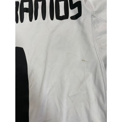 Maillot football vintage domicile Real Madrid #4 Ramos saison 2010-2011 - Adidas