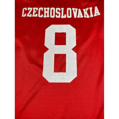 Maillot football vintage domicile Tchécoslovaquie #8 - Adidas - Tchécoslovaquie