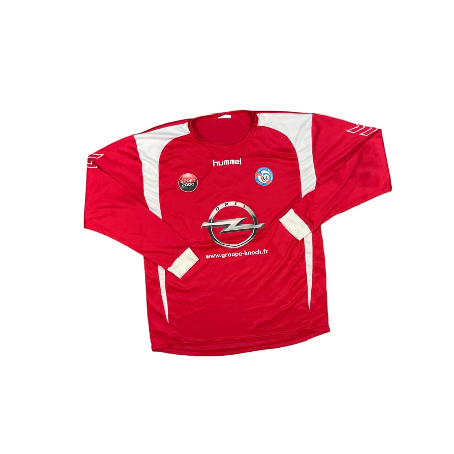 Maillot football vintage entraînement RC Strasbourg Alsace #15 saison 2003-2004 - Hummel - RC Strasbourg Alsace