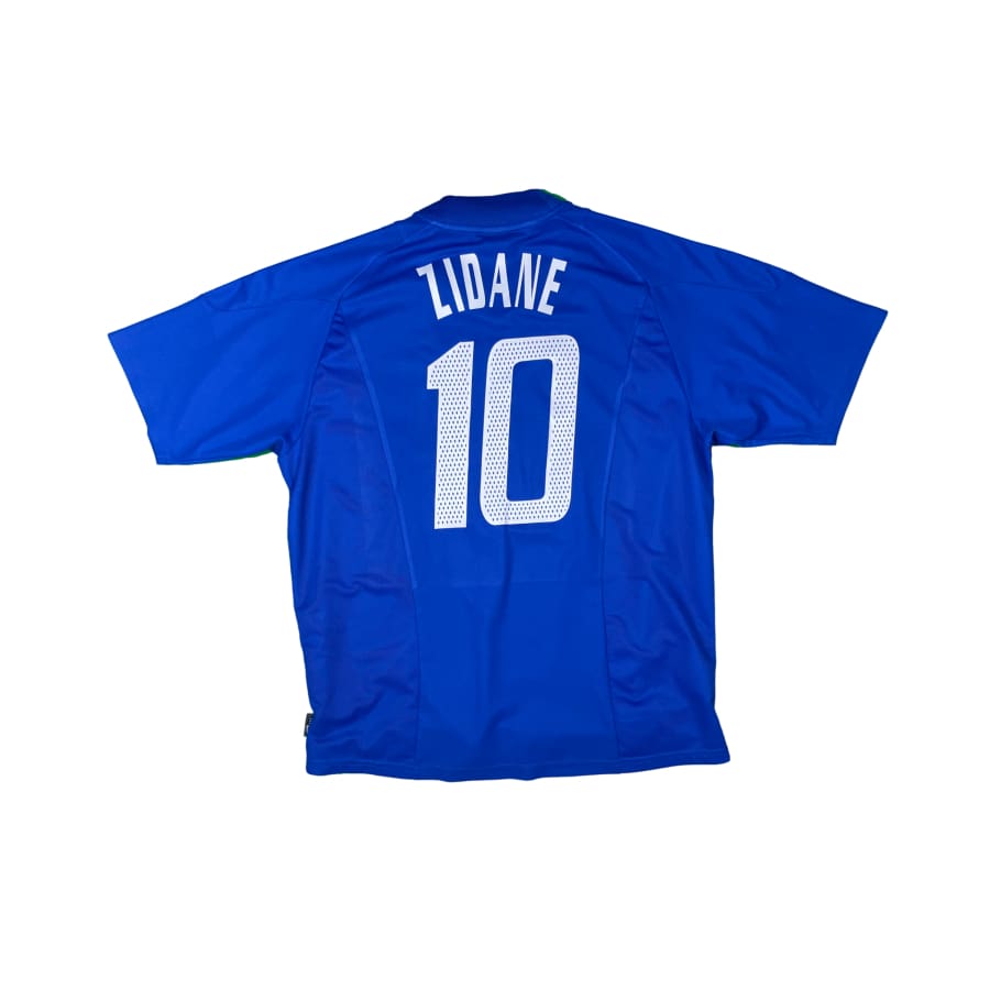 Maillot football vintage Equipe de France #10 Zidane domicile saison - Adidas - Equipe de France