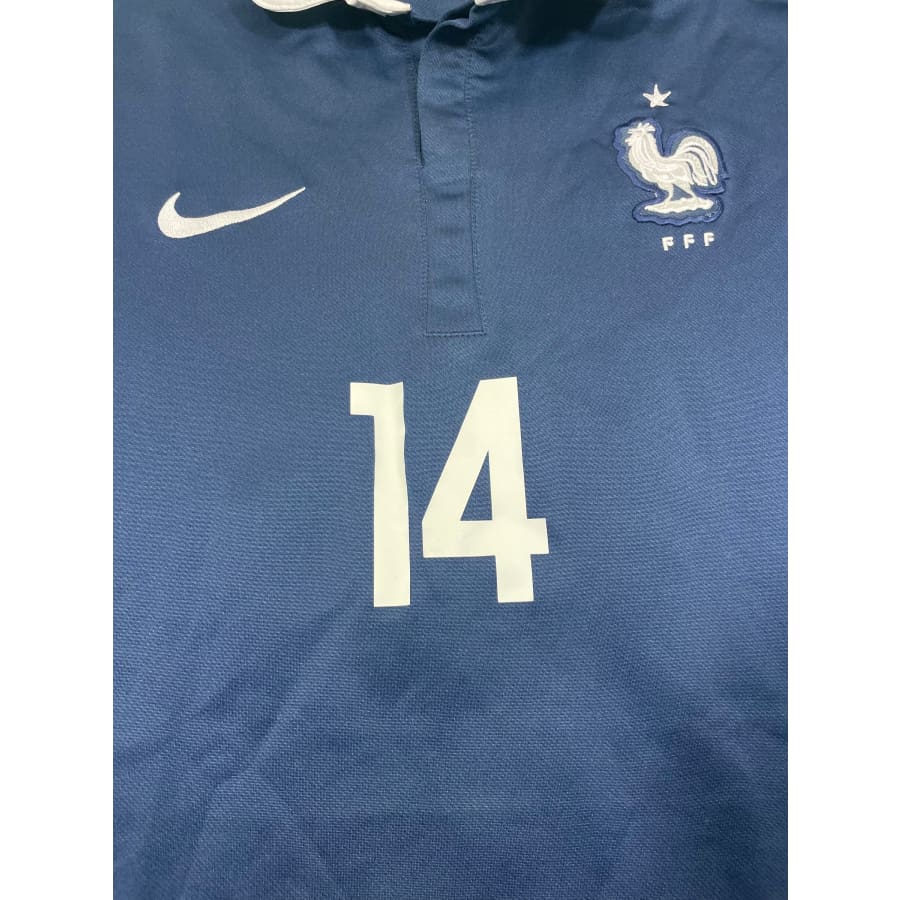 Maillot football vintage Equipe de France #14 Matuidi domicile saison 2014-2015 - Nike - Equipe de France