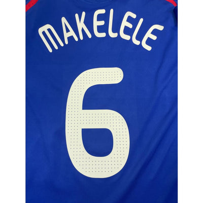 Maillot football vintage Equipe de France #6 Makelele domicile saison 2008-2009 - Adidas - Equipe de France