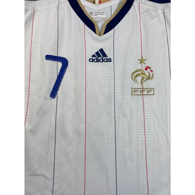 Maillot football vintage Equipe de France #7 RIbery extérieur saison 2010-2011 - Adidas - Equipe de France
