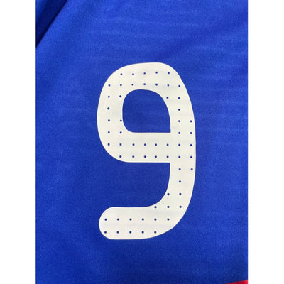 Maillot football vintage Equipe de France #9 Benzema saison 2008-2009 - Adidas - Equipe de France