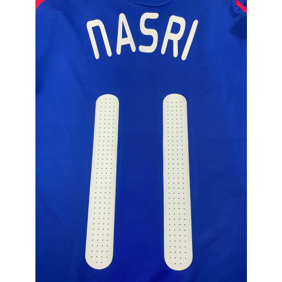 Maillot football vintage Equipe de France domicile #11 Nasri saison 2008-2009 - Adidas - Equipe de France