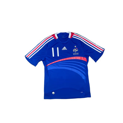 Maillot football vintage Equipe de France domicile #11 Nasri saison 2008-2009 - Adidas - Equipe de France
