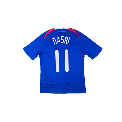 Maillot football vintage Equipe de France domicile #11 Nasri saison 2008-2009 - Adidas - Equipe de France