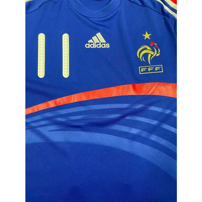 Maillot football vintage Equipe de France domicile #11 Nasri saison 2008-2009 - Adidas - Equipe de France