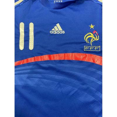 Maillot football vintage Equipe de France domicile #11 Nasri saison 2010-2011 - Adidas - Equipe de France