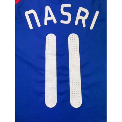 Maillot football vintage Equipe de France domicile #11 Nasri saison 2010-2011 - Adidas - Equipe de France