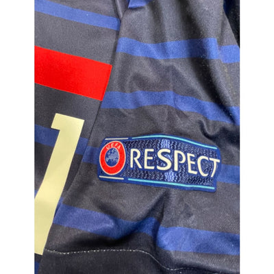 Maillot football vintage Equipe de France domicile #19 Benzema saison 2020 - 2021 - Nike - Equipe de France
