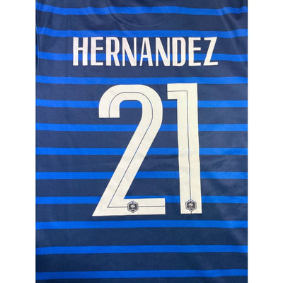 Maillot football vintage Equipe de France domicile #21 Hernandez saison 2020 - 2021 - Nike - Equipe de France