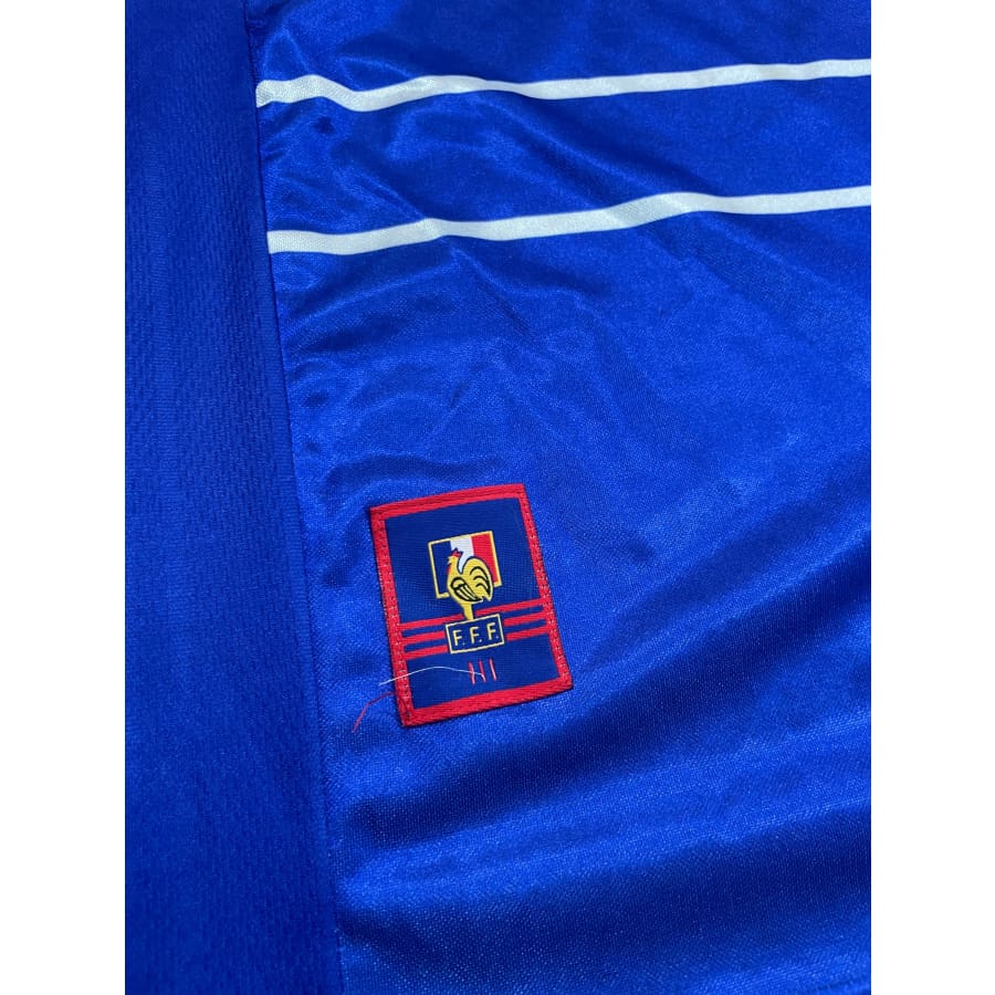 Maillot football vintage Equipe de France domicile saison 1998-1999 - Adidas - Equipe de France