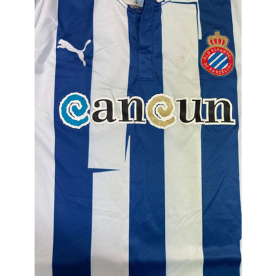 Maillot football vintage Espagnol Barcelone domicile saison 2012 - 2013 - Puma - Espagnol Barcelone