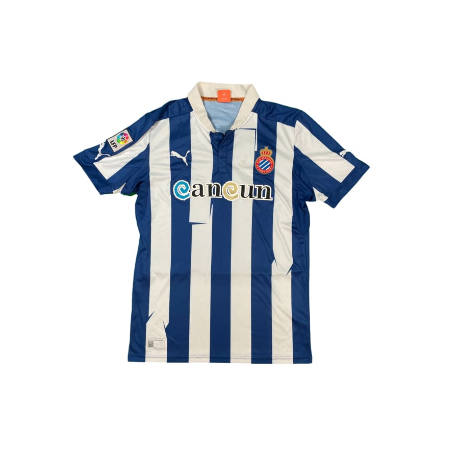 Maillot football vintage Espagnol Barcelone domicile saison 2012 - 2013 - Puma - Espagnol Barcelone