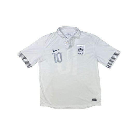 Maillot football vintage extérieur Equipe de France #10 Benzema saison - Nike - Equipe de France