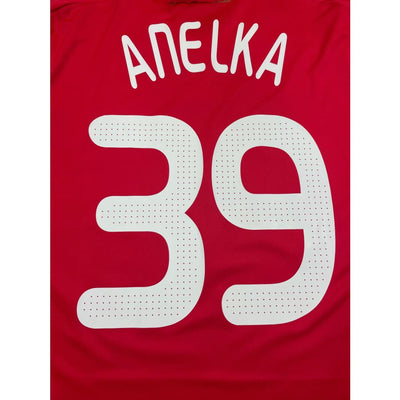 Maillot football vintage extérieur Equipe de France #39 Anelka saison 2008-2009 - Adidas - Equipe de France