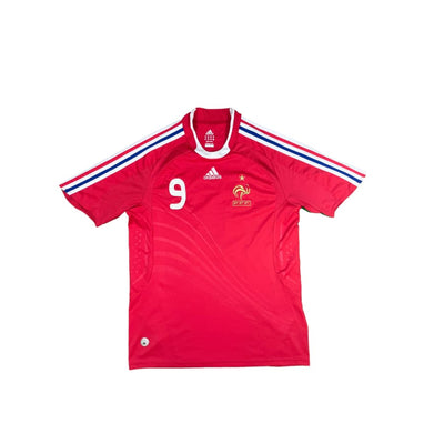 Maillot football vintage extérieur Equipe de France #9 Benzema saison 2007-2008 - Adidas - Equipe de France