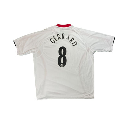 Maillot football vintage extérieur Liverpool FC #8 Gerrard saison 2005-2006 - Reebok - FC Liverpool