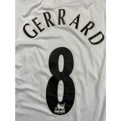 Maillot football vintage extérieur Liverpool FC #8 Gerrard saison 2005-2006 - Reebok - FC Liverpool