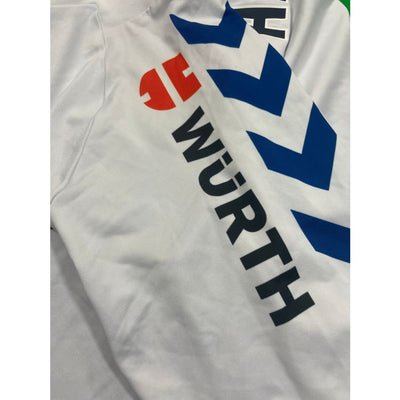 Maillot football vintage extérieur RC Strasbourg Alsace #8 Aholou saison 2017-2018 - Hummel - RC Strasbourg Alsace