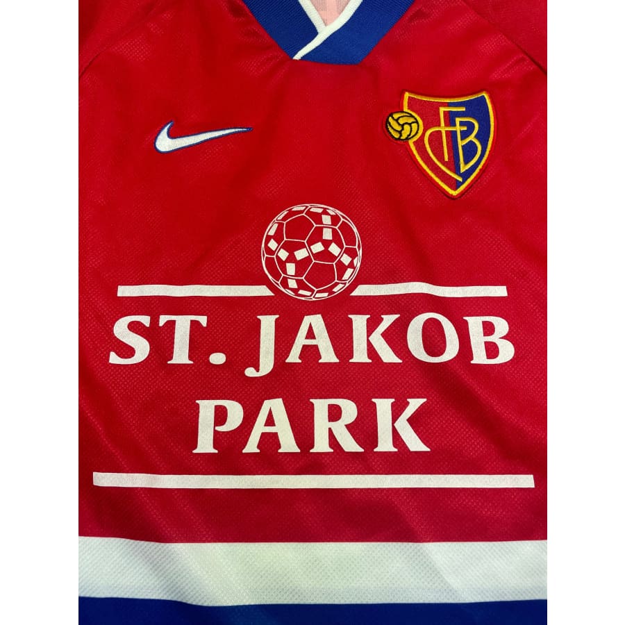 Maillot football vintage FC Bâle domicile saison - Nike - FC Bâle