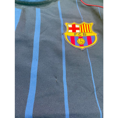 Maillot football vintage FC Barcelone #10 Ronaldinho extérieur saison 2004-2005 - Nike - Barcelone