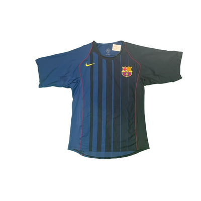 Maillot football vintage FC Barcelone #10 Ronaldinho extérieur saison 2004-2005 - Nike - Barcelone