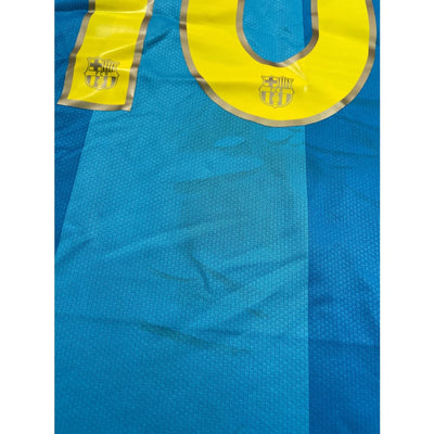 Maillot football vintage FC Barcelone #10 Ronaldinho extérieur saison 2007-2008 - Nike - Barcelone