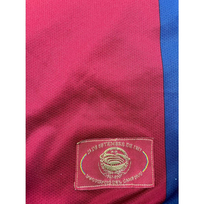 Maillot football vintage FC Barcelone domicile #14 Henry saison 2007-2008 - Nike - Barcelone