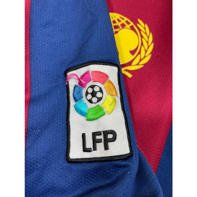 Maillot football vintage FC Barcelone domicile #14 Henry saison 2007-2008 - Nike - Barcelone