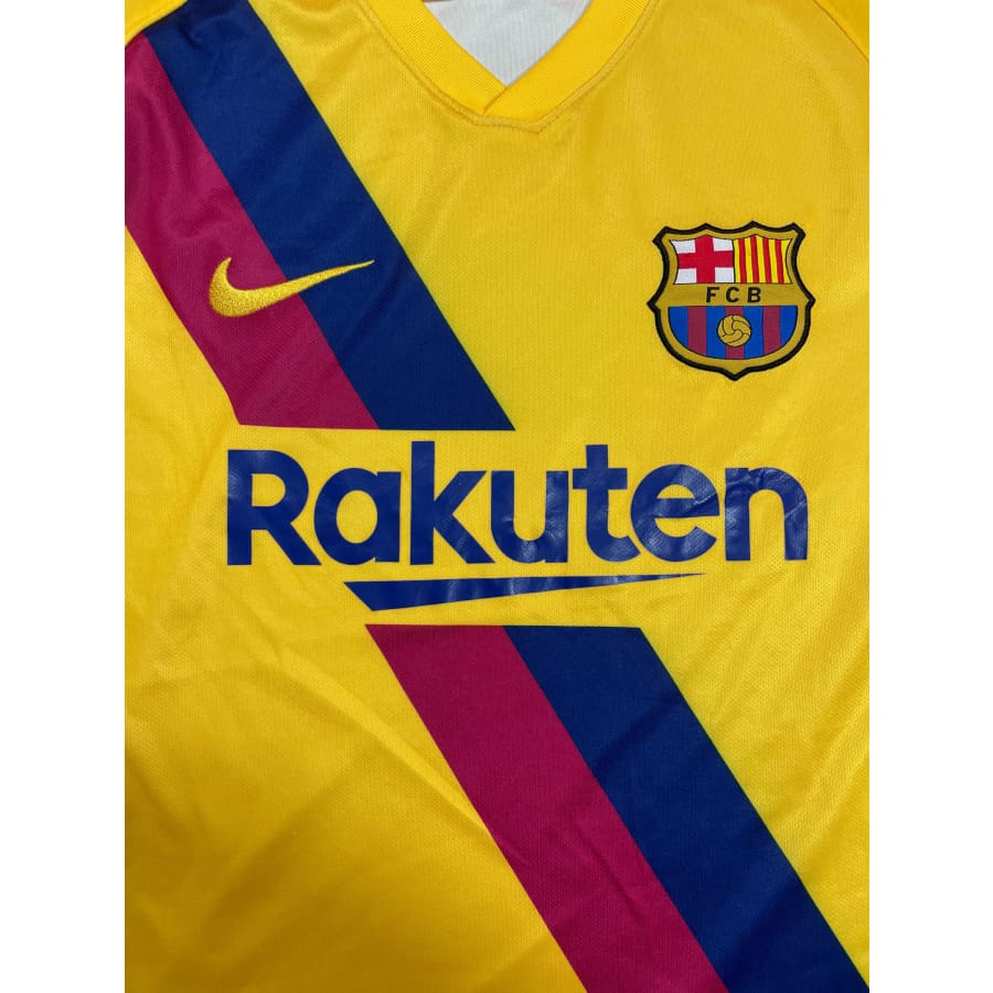 Maillot football vintage FC Barcelone extérieur saison 2019-2020 - Nike - Barcelone
