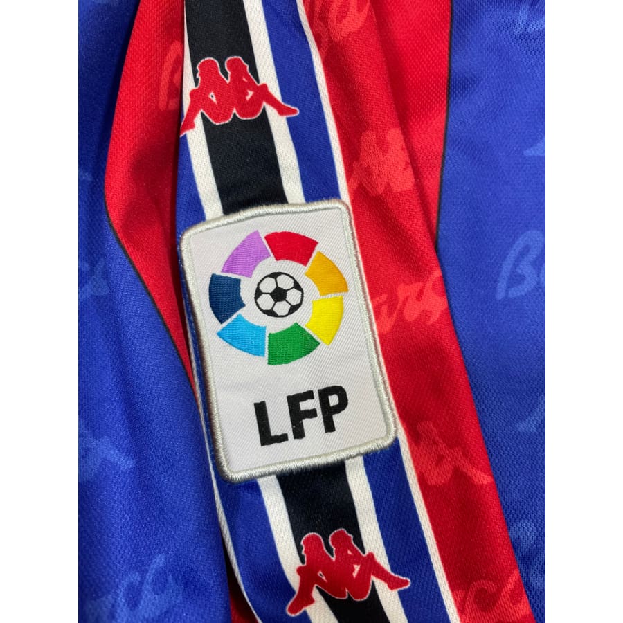 Maillot football vintage FC Barcelone Kappa vintage #9 Ronaldo saison 1996-1997 - Kappa - Barcelone